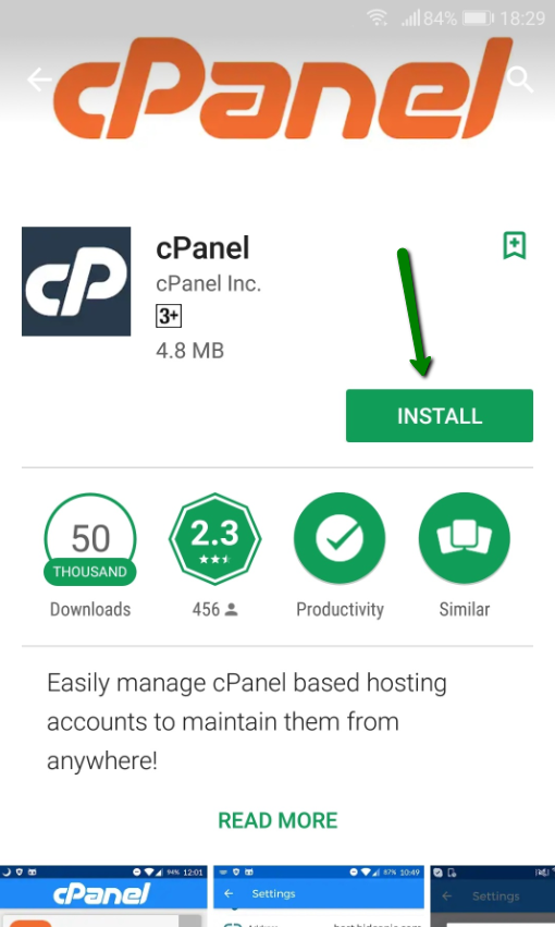 How to Connect to cPanel on Mobile Devices